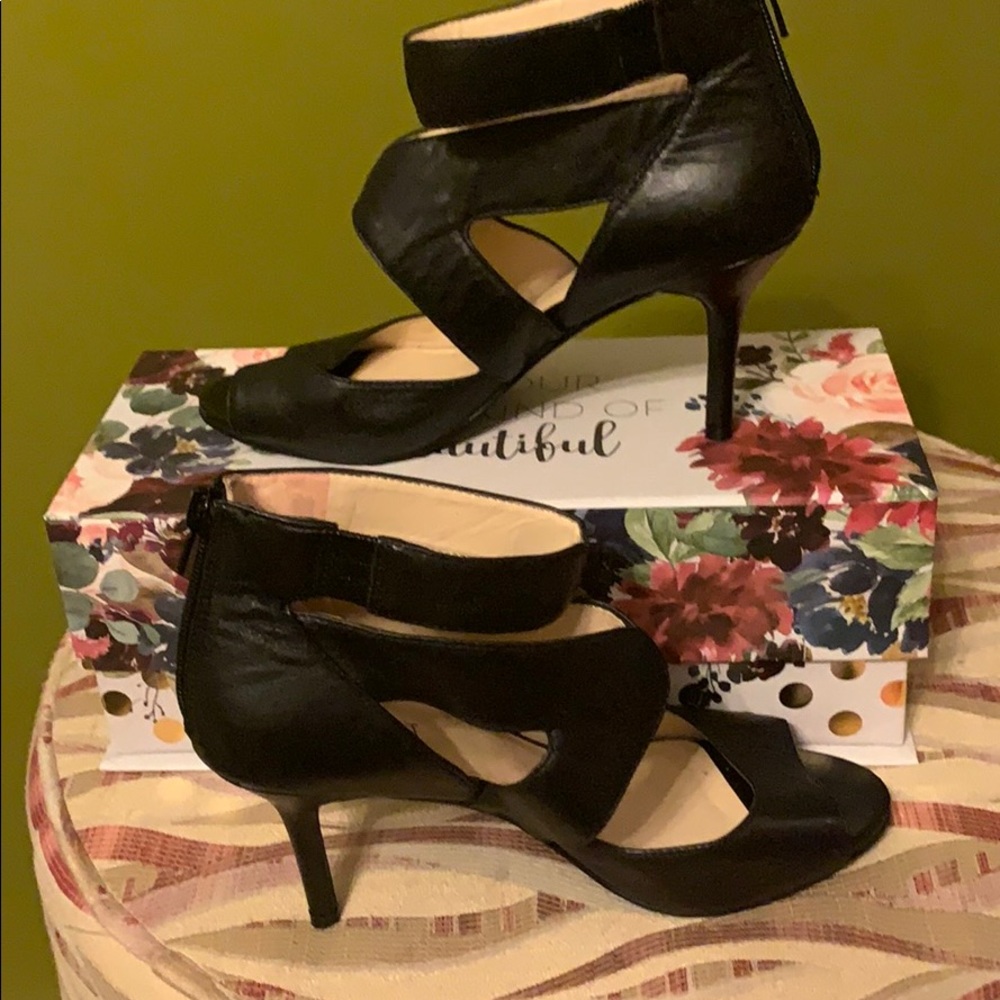 Nine West High Heel Sandals, Size 6-1/2M
